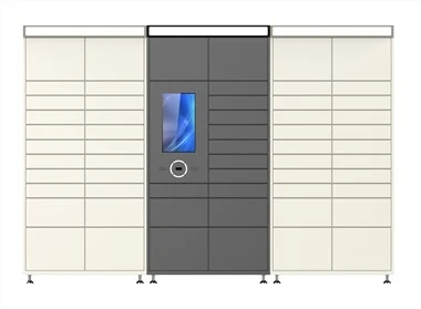 Caixa d'armaris de paquets automatitzada