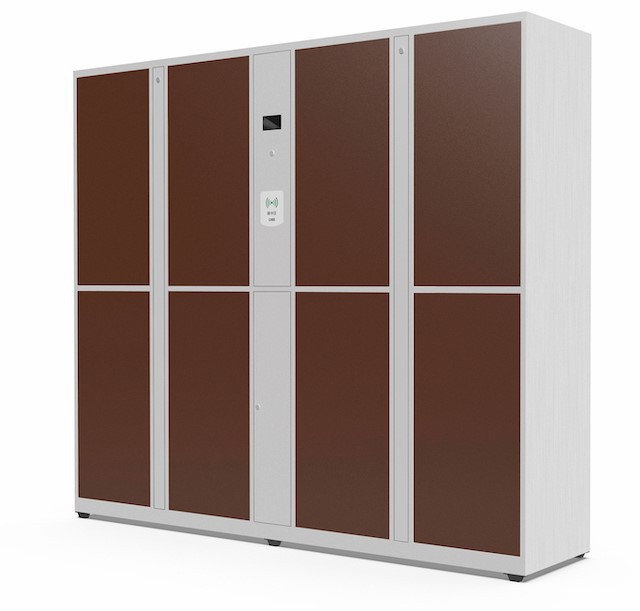 Locker operat amb targetes intel·ligents